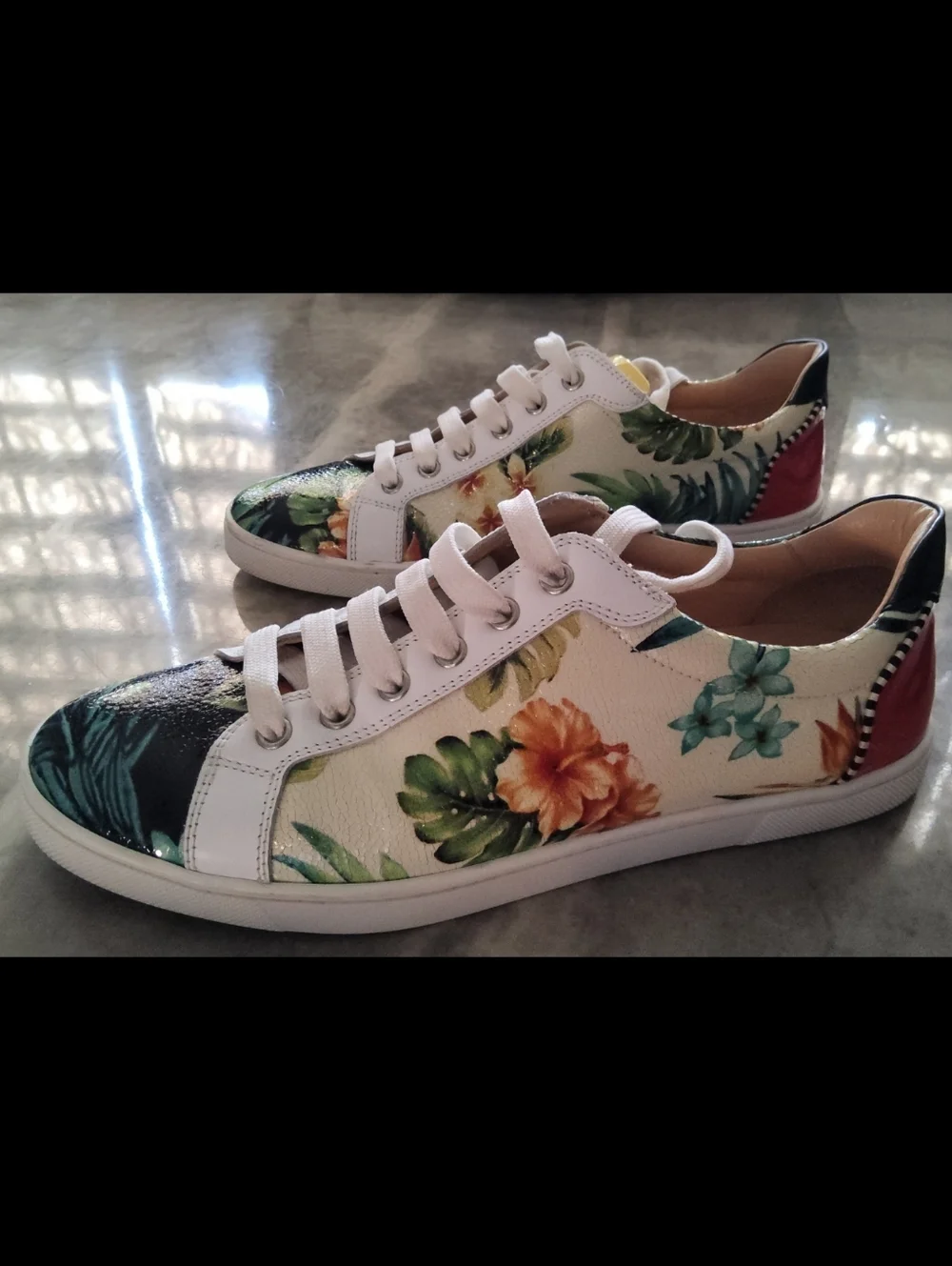 Christian Louboutin Floral Sneakers 🤩🤩🤩
women's size EU.40 | US.9–9.5 - Picture 6 of 16